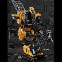 IN STOCK BMB AOYI New 8 IN 1 COOL Devastator Movie Toys KO Robot Car Anime Excavator Model Action Figure Kids H6001-8D