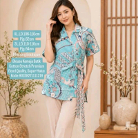 Blouse batik wanita fashion terbaru Batik kerja modern