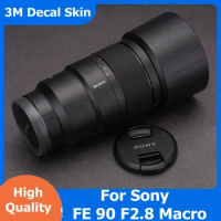 SEL90M28G Camera Lens Sticker Coat Wrap Protective Film Body Decal Skin For Sony FE 90 F2.8 90mm 2.8