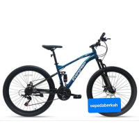 NEW PRODUK sepeda gunung sepeda MTB 27,5 Evergreen ranger R 55 B dual suspension 3x7 speed rem cakra