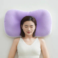 TPE Pectin Cooling Feel Summer Pillow Double -sided Use Honeycomb Sleeping Cool Pillows Soft Breathable Summer Winter Pillow