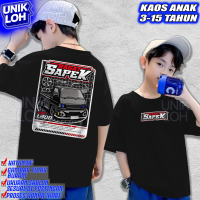 Kaos Anak Ragat Sapek COLT L300 Kaos Truk Canter Mania Bahan Lembut Unisex