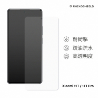 犀牛盾 小米 Xiaomi 11T/Xiaomi 11T Pro 壯撞貼 滿版衝擊曲面保護貼(正面)