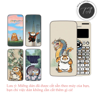 Miếng dán skin Hổ mập truyền kì ver 2 Decal cho máy tính casio fx 580vnx 570vnplus fx880 570esplus