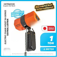 HITACHI Electric Chain Hoist 1 Ton x 6 Meter 3F SH Series