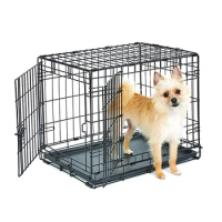 Vehicle-mounted Pet Cage Bottomless Dog Home Cage Middle Dog Cage Teddy Cat Cage Amazon Manufacturers Direct Folding Dog Cage