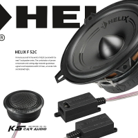 M5r↯【HELIX F 52C】 德國製造 2音路分音喇叭 二音路分音喇叭 專業汽車音響 F52C