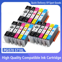 PGI570 PGI-570 CLI-571 Compatible ink Cartridge For Canon PIXMA MG5750 MG5751 MG5752 MG5753 MG6850 MG6851 MG6852 printer