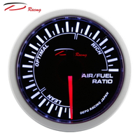 【D Racing三環錶/改裝錶】52mm單色白光 高反差 空燃比錶 AIR/FUEL RATIO 入門款