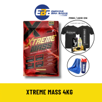 MMX XTREME MASS 4KG MUSCLE METABOLIX-FREE GIFT/ADD ON BAJU,SHAKER
