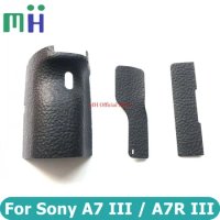 NEW For Sony A7M3 A7RM3 Camera Body Rubber Grip + Rear Thumb + Memory Card Cover A7III A7RIII A7R3 A7 III A7R Mark 3 M3 Mark3