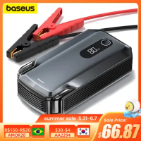 BASEUS Jump Starter Power Bank 12V Booster for Car Start 20000mAh 10000mAh Battery Quick Charger Auto Starting Device Powerbank