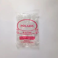 Kancing Polaris 2,5 CM Kancing Polaris Plastik untuk Baju, Konektor, kancing jas Bening