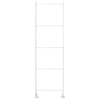 【MUJI 無印良品】SUS追加用側片25cm/亮面淺灰/小(大型家具配送)