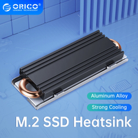 ORICO Copper Conduction Heat Dissipation SSD Heatsink M.2 ssd Hard Disk Cooling Heat Sink for M.2 NGFF PCI-E NVME 2280 SSD