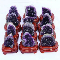 1200-1500Natural amethyst cave amethyst cluster home stone mining for wealth