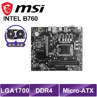 MSI 微星 PRO B760M-E DDR4 主機板+RTX 5070 12G VENTUS 2X OC 顯示卡