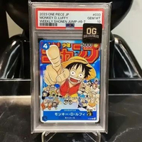 One Piece Card PSA 10 Monkey D Luffy P-033 Weekly Shonen JUMP 2023.1/7 Freebie