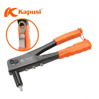 Kìm rút đinh tán KAPUSI K-6800, Kìm rút rive đen KAPUSI, size đinh: 2.4mm, 3.2mm, 4mm, 4.8mm