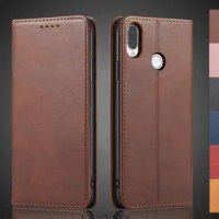 Magnetic attraction Leather Case for Huawei Nova 3i / Huawei Nova 3 Holster Flip Cover Case Wallet Phone Bags Fundas Coque