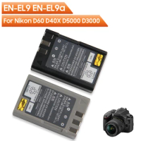Replacement Battery EN-EL9 EN-EL9A For Nikon D60 D40X D5000 D3000