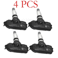 belook 1/4 ชิ้น เซ็นเซอร์วัดแรงดันลมยางสำหรับ Hyundai Grandeur [HG] I40 [VF] ปี 2014 ระบบ TPMS 52933