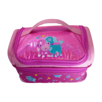 My Style TM 2331 Cat and Dog  Double Decker Lunch Bag Glitter Finishing Material