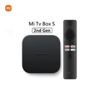 Mi Tv Box S Set Top Box Smart TV Box (2nd Gen) 4k Ultra Hd Bt5.2 2gb 8gb Luxury Quad Core Android 11 Mibox 4k 2G DDR3
