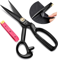 Fabric Scissors Professional 8" Heavy Duty Sewing for Fabric Cutting Tailor Sharp Sewing Shears for 