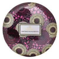 Voluspa 三芯裝飾錫罐蠟燭 - 聖地牙哥越橘風味 340克/12盎司