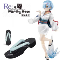 Rem Ram Re Zero Cosplay Shoes Anime Cos Clog Boots Comic Ram Rem Cosplay Costume Prop Shoes for Con Halloween Party