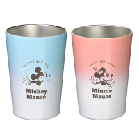 【大西賢製販】Disney 迪士尼 米奇&amp;米妮 保溫杯不鏽鋼杯 460ml(餐具雜貨)(保溫瓶)
