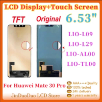 TFT 6.53" For Huawei Mate 30 Pro LIO-L09 L29 AL00 TL00 LCD Display Touch Screen Digitizer Assembly For Huawei Mate 30 Pro LCD