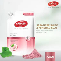 Lifebuoy Sabun Mandi Cair Japanese Shiso & Mineral Clay [720 g]