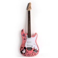 High quality Pink Rock electric guitar electricas electro electrique guitare guiter guitarra gitar