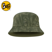 【BUFF】可收納漁夫帽-探險橄綠(可調式/易收納/透氣/排汗/UPF50)