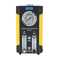 AUTOOL SDT206 Automotive Smoke Machine with Air Pressure Leak Detector Car Trucks EVAP Detect Pipe Smoke Leakage Analyzer
