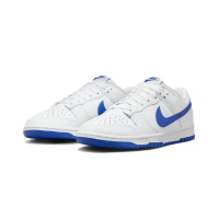【NIKE 耐吉】Nike Dunk Low White Hyper Royal 皇家藍 白藍 男鞋(DV0831-104)