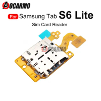 SIM Reader Sim Card Holder Socket For Samsung Galaxy Tab S6 Lite P610 P615 P615C Replacement Parts