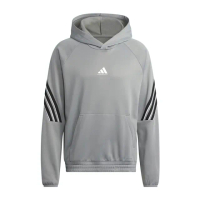 【adidas 愛迪達】Crazywarm Sweat 男 連帽上衣 帽t 連帽長袖 休閒穿搭 保暖 灰(JN2492)