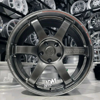velg ring 18 TE37 lebar 8,5 ET 40 velg mobil ring 18 pnp mobil reborn venturer zenix voxy velg racin