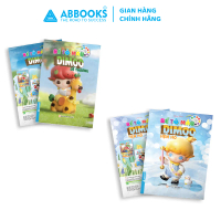 Sách - Bé tô màu ABBOOKS - DIMOO Nhân Vật Hoạt Hình Dễ Thương