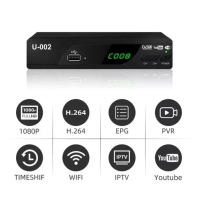 Set Top Box Dvb-T2 Digital Satellite Tv Tuner Box Receiver 1080P Tbk
