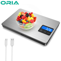 Adapted for ORIA USB Rechargeable Glass Screen Digital Kitchen Scale Food Scale(3g-15kg)