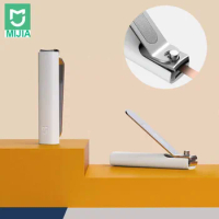 Xiaomi Mijia Anti-spatter Nail Clippers Sharp Anti-spatter Storage Durable Shell Stainless Steel Advanced Frosted Texture File