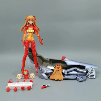 Figma 084 Asuka Langley Shikinami: ทดสอบ Plugsuit ver.Evangelion: 2.0 คุณสามารถอะนิเมะ PVC Action Fi