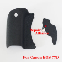 New original Body Cover rubber (Hand Grip+thumb) repair parts For CANON EOS 77D EOS 9000D SLR