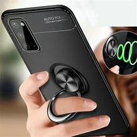 Samsung S20 FE For Samsung Galaxy S21 S21 Ultra Shockproof Magnetic Ring Car Holder Cover for Samsung S20 FE S20 S21 Plus 5G