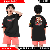 Baju Kaos Anak Edisi Dirgahayu Republik Indonesia Garuda - Hari Jadi Indonesia Ke-80 -  Tshirt Distr