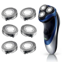 SH30 Replacement Heads ComfortCut Blades Fit for Philips Norelco Series 3000, 2000, 1000 Shavers and S738 Click and Style